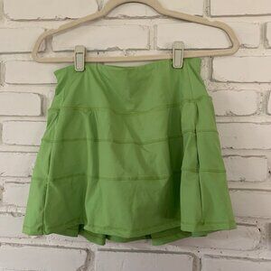 Green Tennis/Golf Skirt with shorts under S/6 NEW